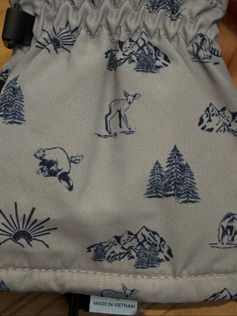 Dakine Toddler Scrambler Ski and Snowboard Mitten Medium Years 2-3 Forest Friend